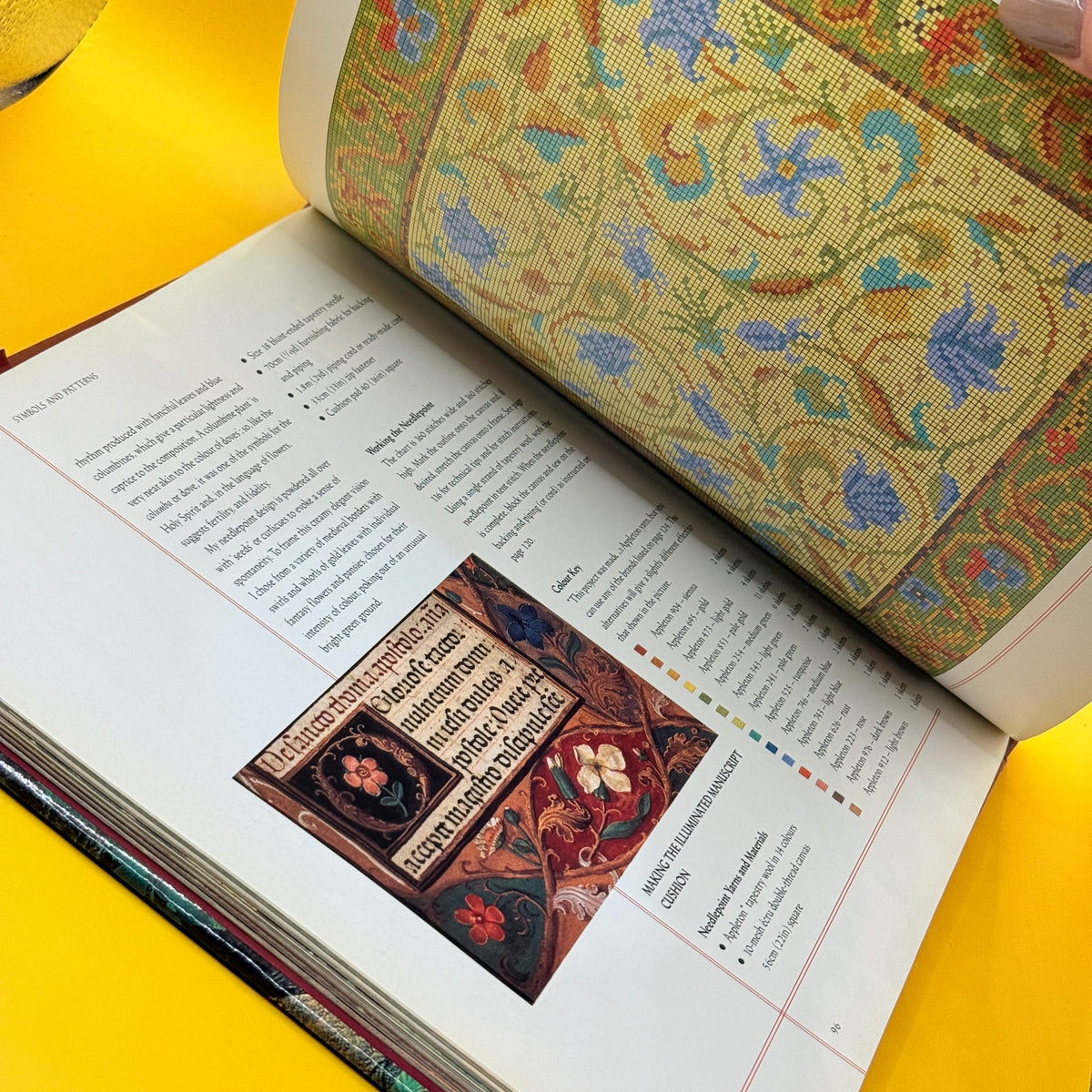 Candace Bahouth’s Medieval Needlepoint by Candace Bahouth