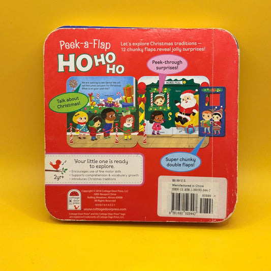 Peek-a-Flap Ho Ho Ho by Holly Berry-Byrd