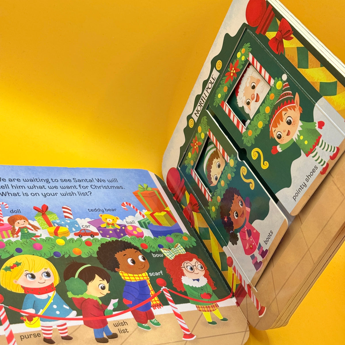 Peek-a-Flap Ho Ho Ho by Holly Berry-Byrd