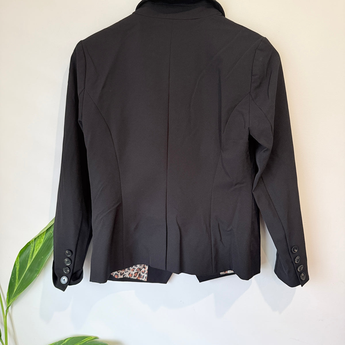 Zafina Black Tailored Blazer Size 8