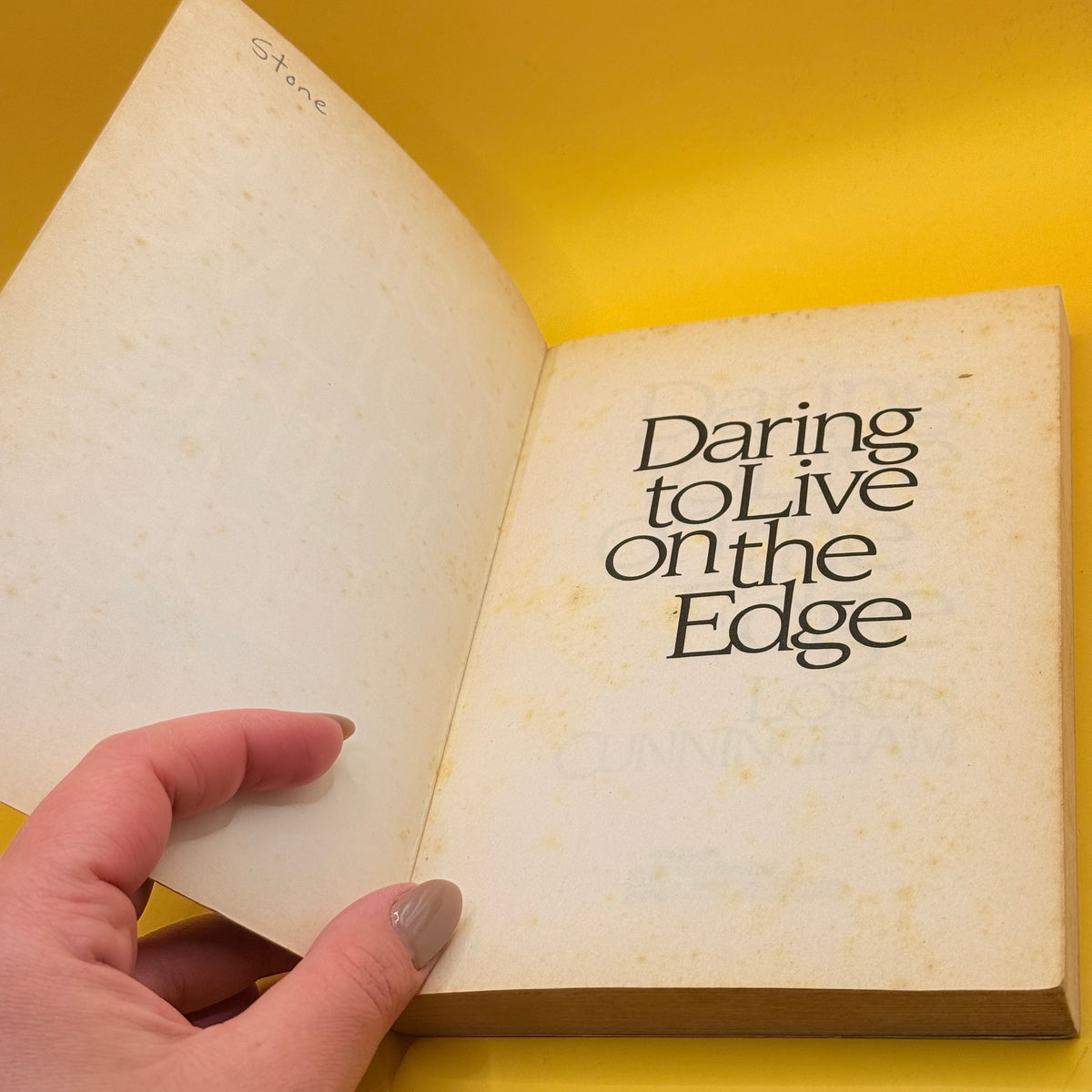 Daring to Live on the Edge by Loren Cunningham and Janice Rogers