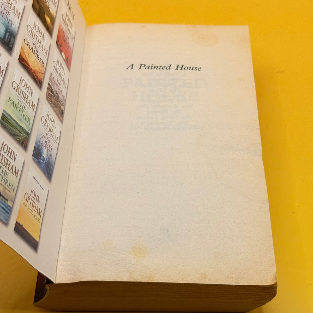 A Painted House by John Grisham