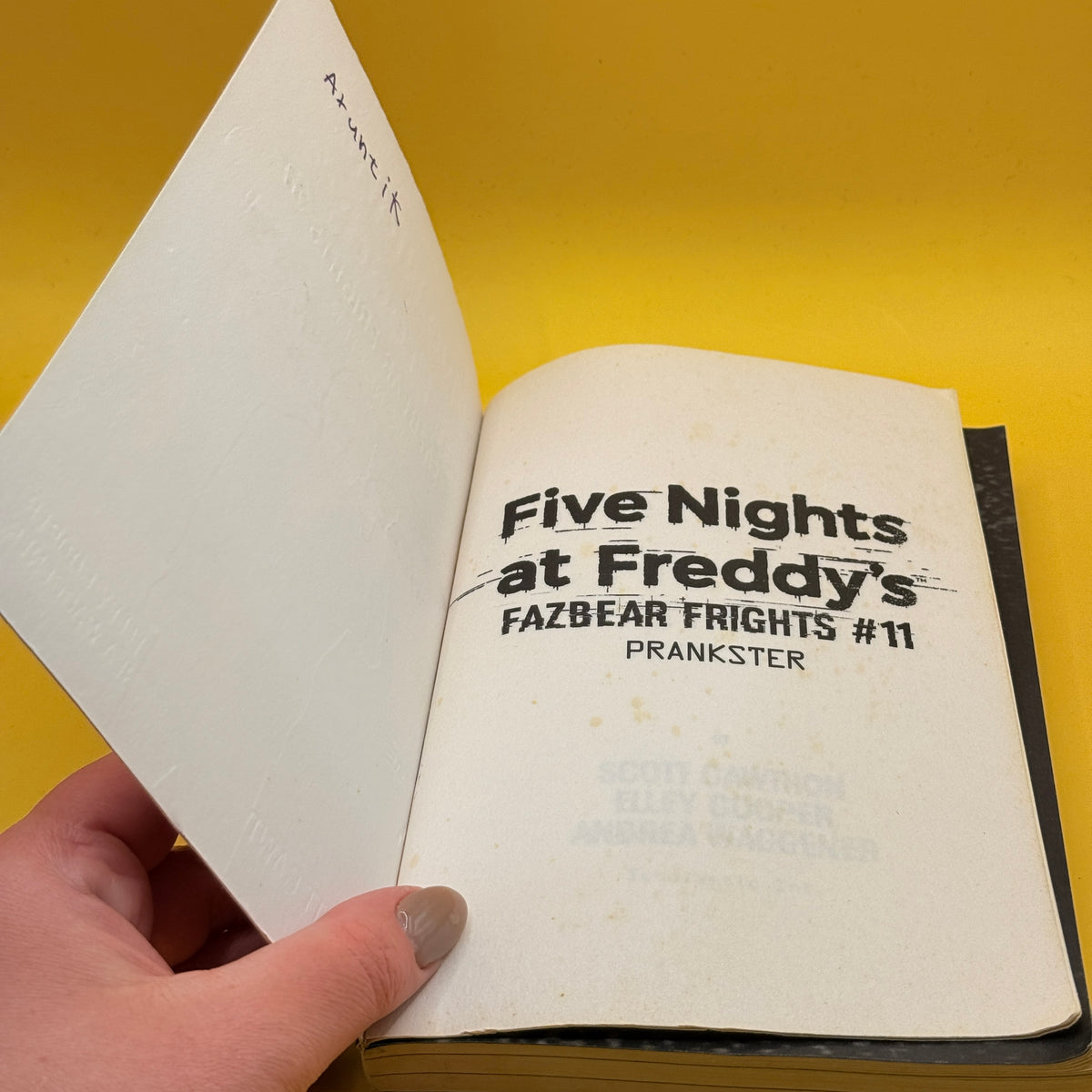 Five Nights at Freddy's: Fazbear Frights #11: Prankster by Scott Cawthon, Elley Cooper and Andrea Waggener