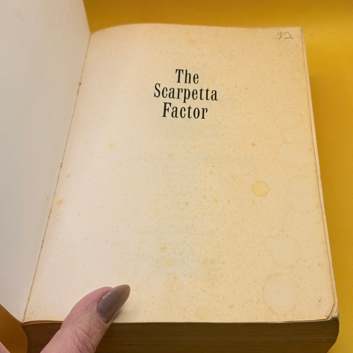 The Scarpetta Factor by Patricia Cornwell