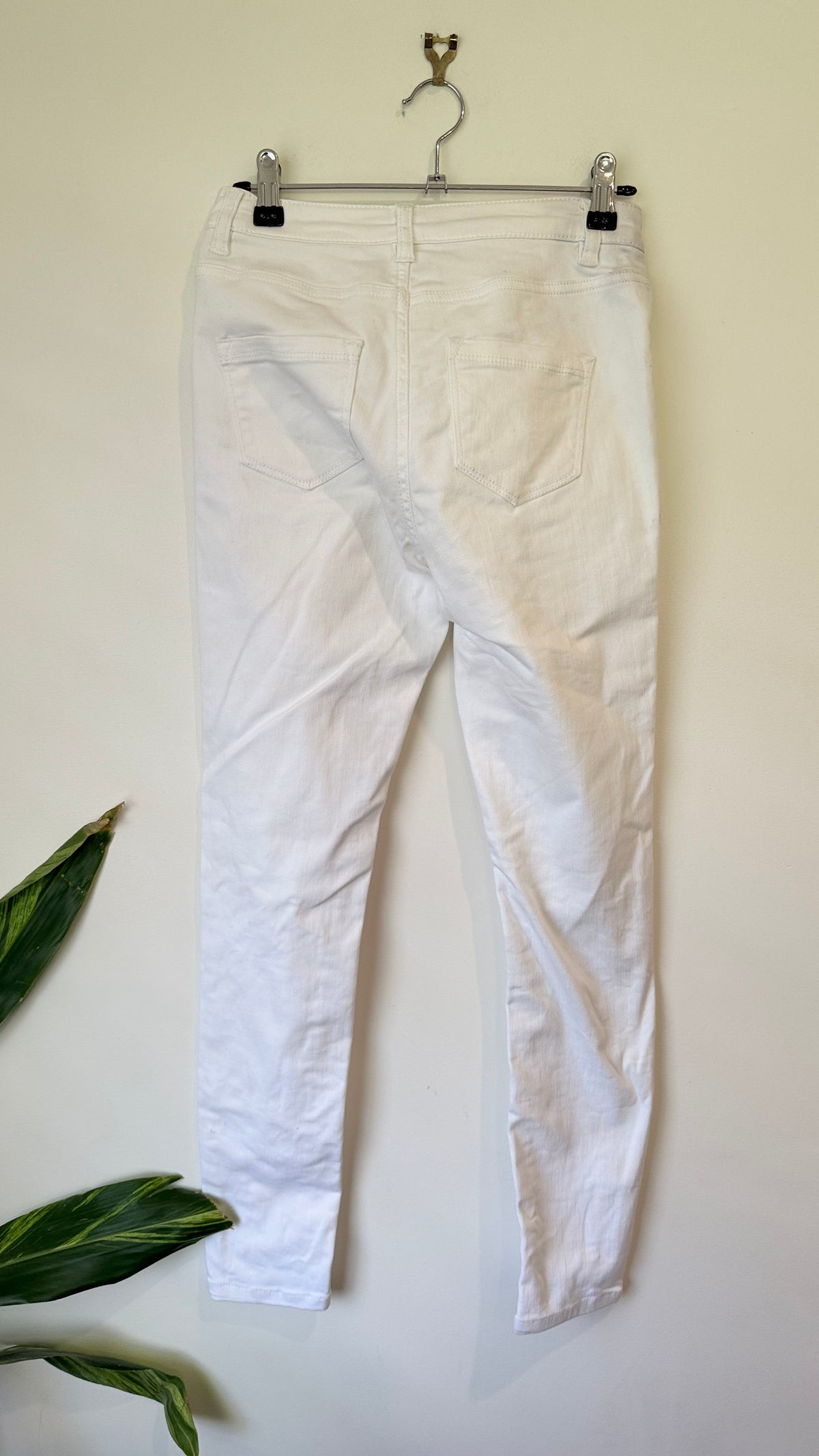 Jay Jays White High Rise Skinny Jeans Size 8