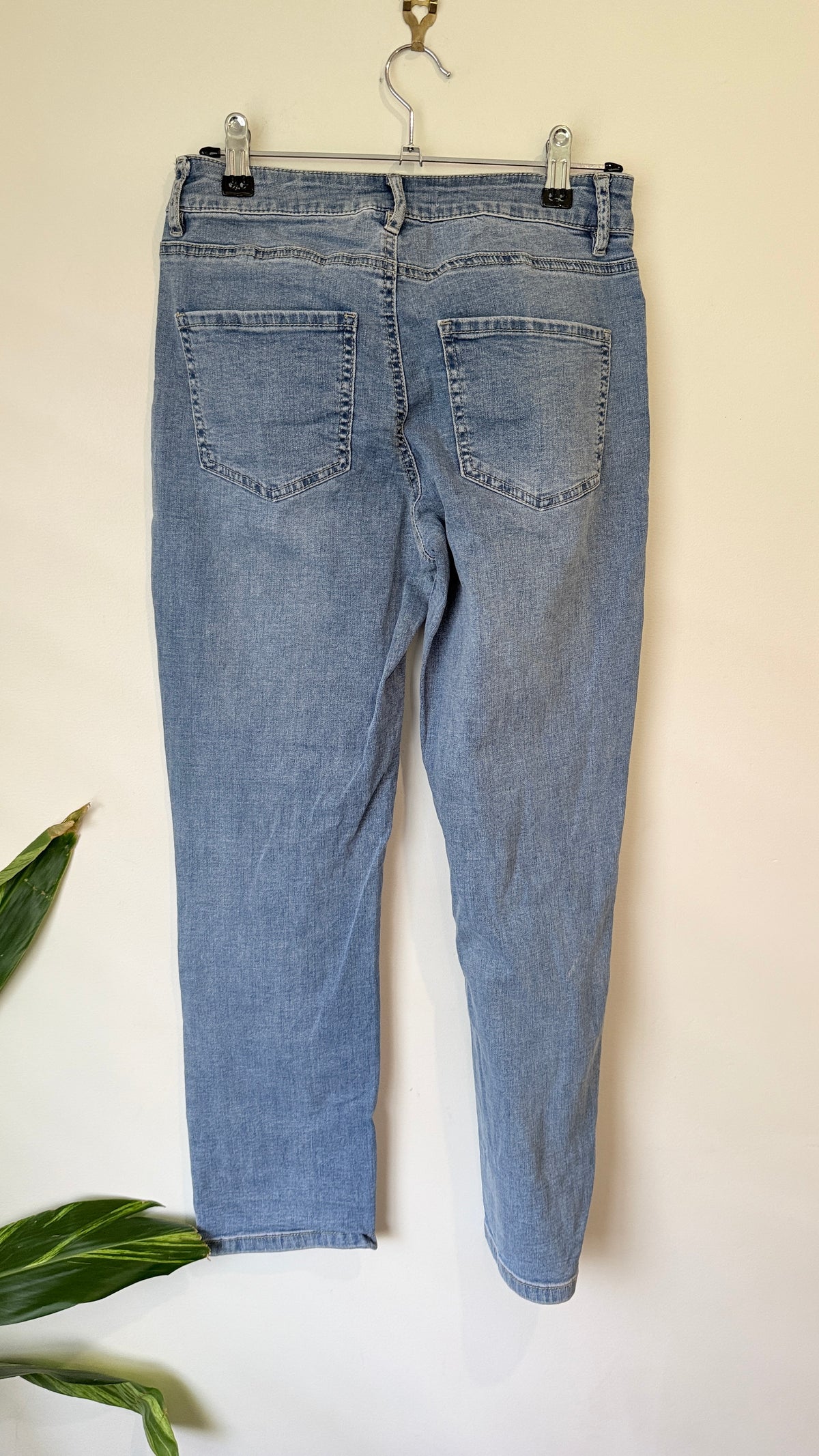 Anko Slim Mid Rise Jeans Size 8