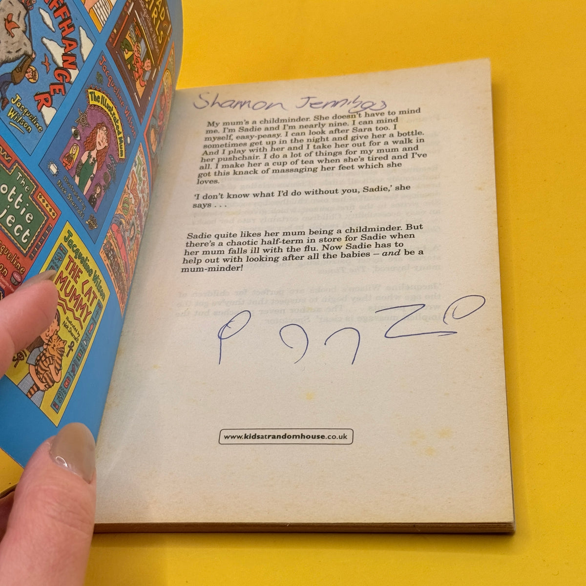 The Mum-Minder by Jacqueline Wilson (1994)