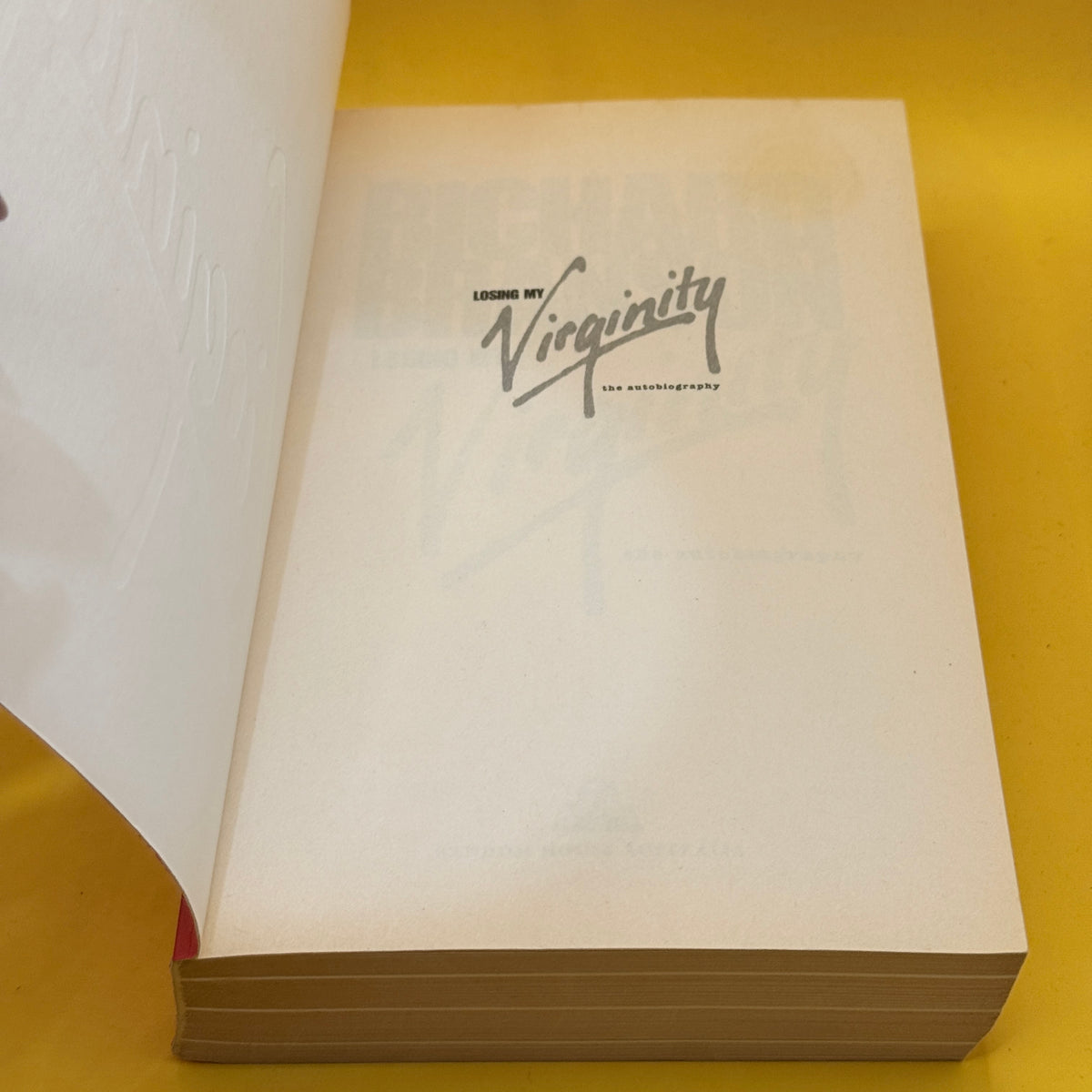 Losing My Virginity by Richard Branson