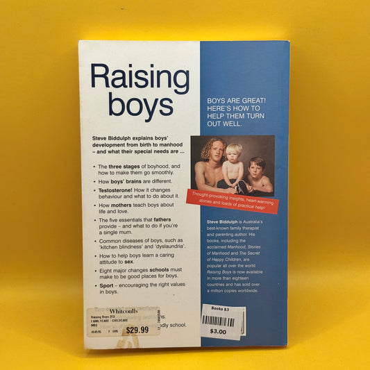 Raising Boys by Steve Biddulph