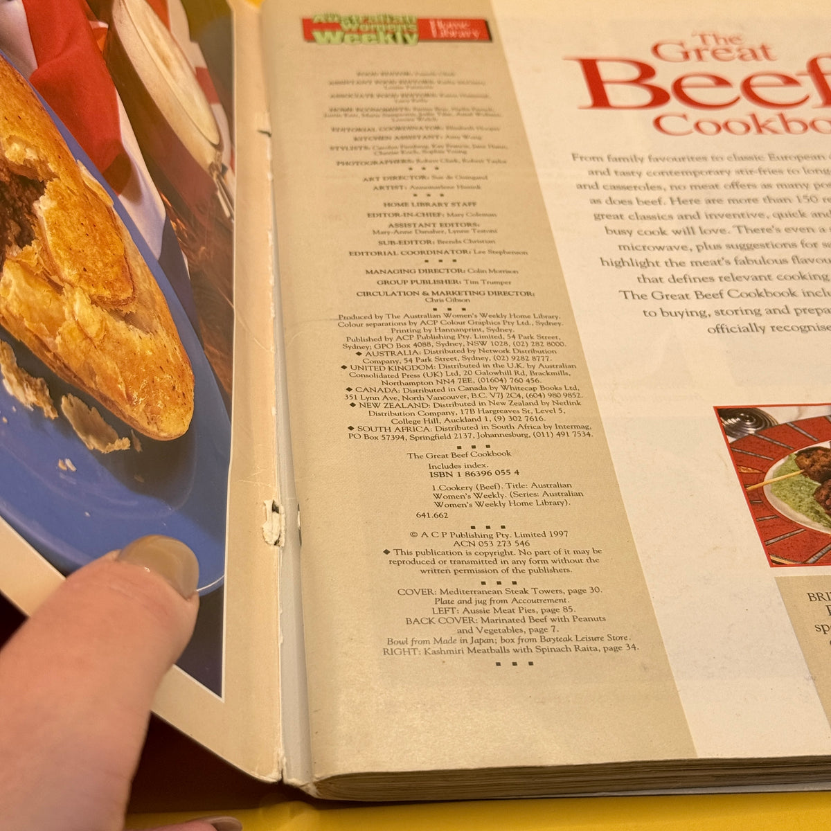 The Great Beef Cookbook by The Australian Women’s Weekly