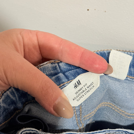 H&M Light Wash Skinny Jeans Size 9-10Y