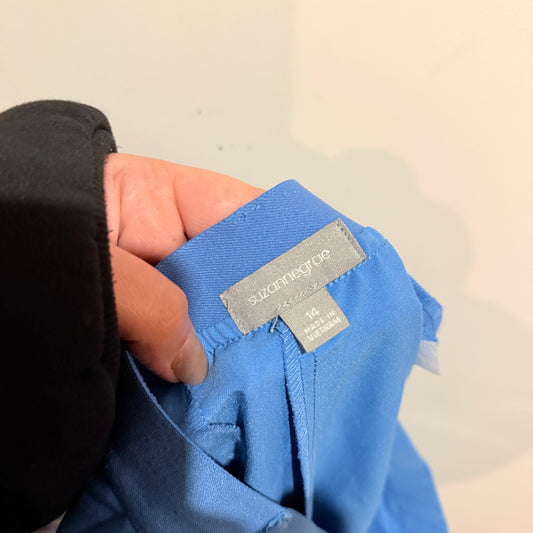 Suzanne Grae Elastic Waist Pants Size 14