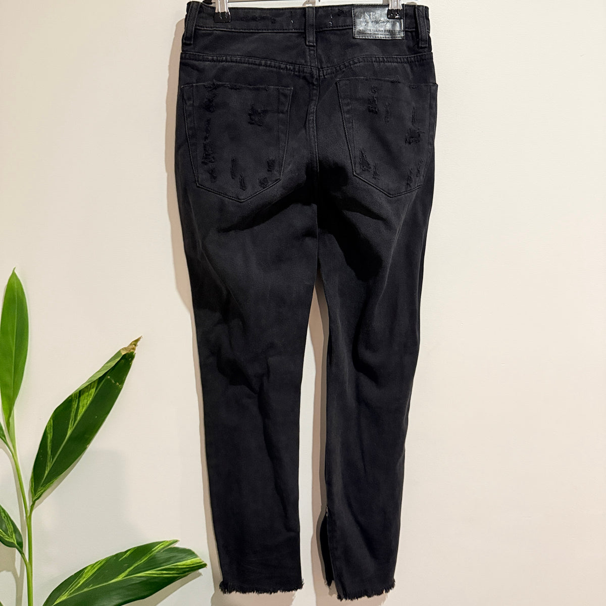 One X Oneteaspoon Distressed Ankle Jeans Size 26 | Waist 70cm