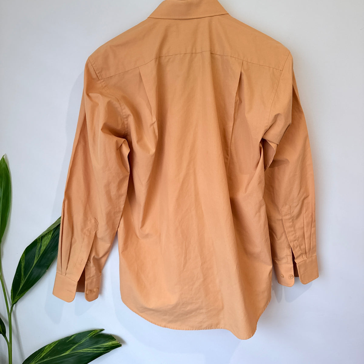 Youngor Tan Long Sleeve Shirt Size 39