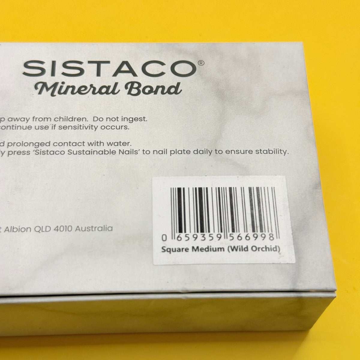 Sistaco Press-On Nails Bright Pink