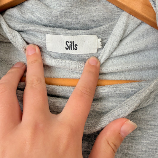 Sills Grey Marle Sweatshirt Top Size 10