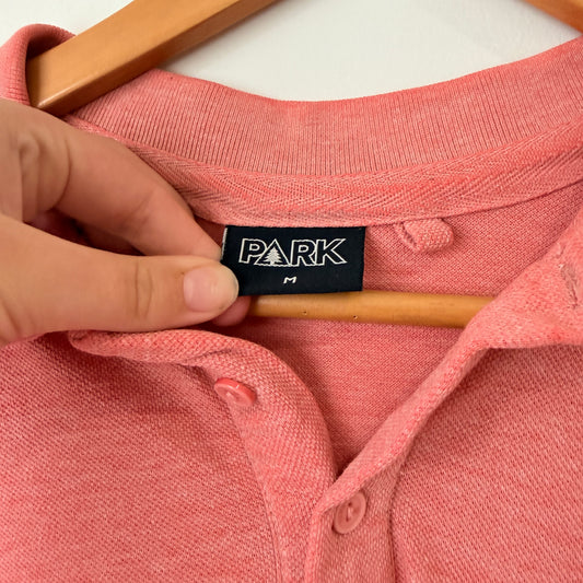 Park Coral Marle Polo Shirt Size M