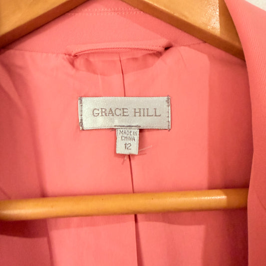 Grace Hill Pink Blazer Size 12