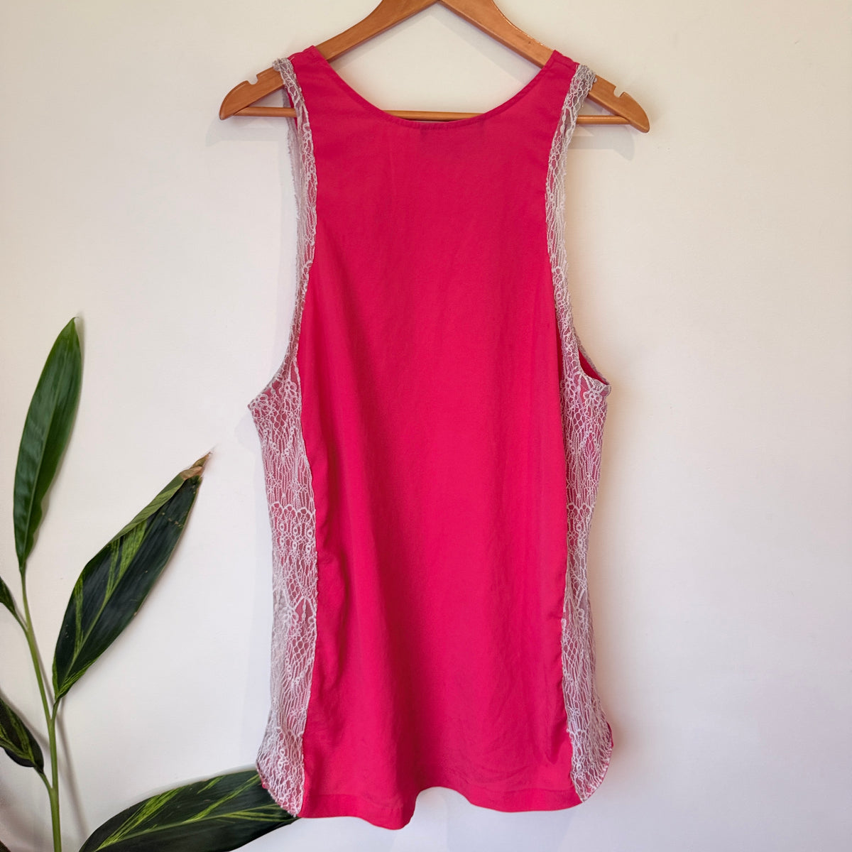 Moochi Lace Panel Sleeveless Tunic Size 12