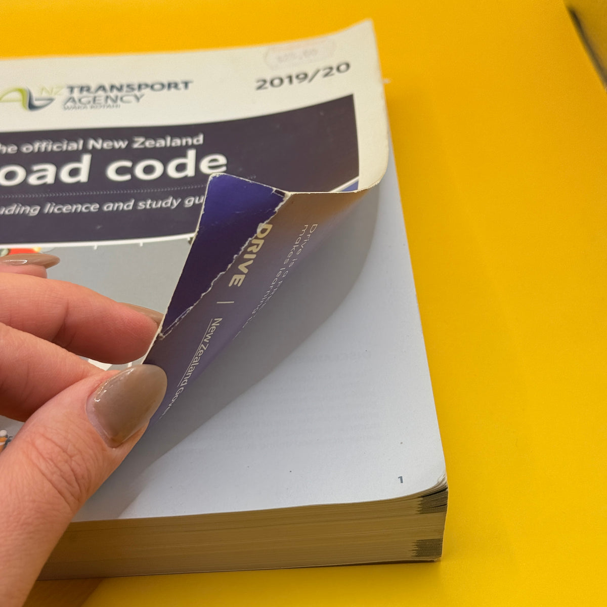 The Official New Zealand Road Code 2019/20 by NZ Transport Agency