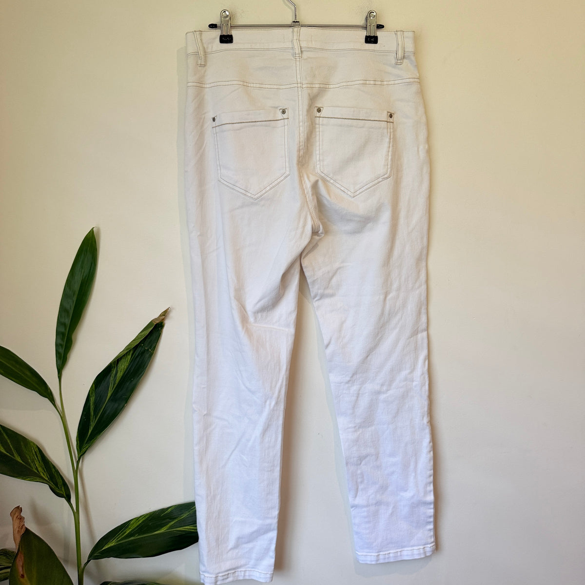 Lania The Label White Vienna Jeans Size 12