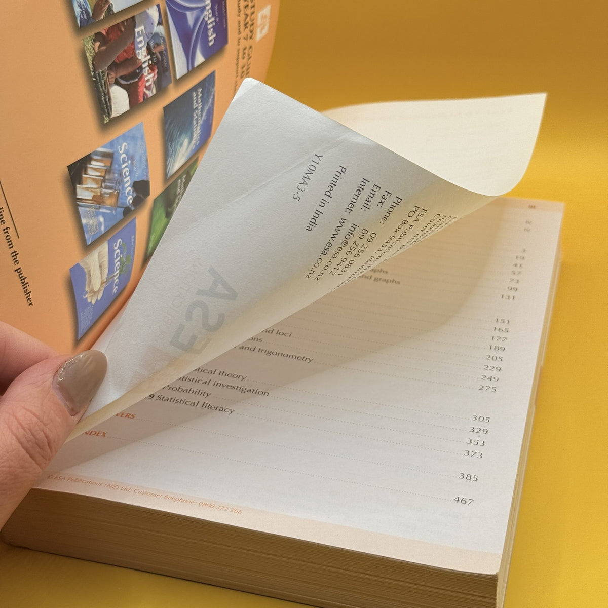 Year 10 Mathematics and Statistics Study Guide by Chris MacLaren and Tom Sidebotham