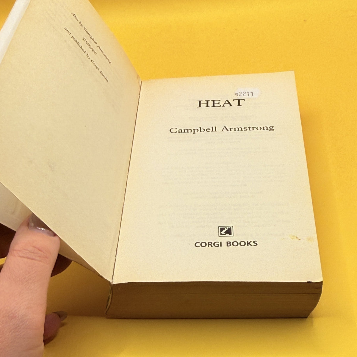 Heat by Campbell Armstrong