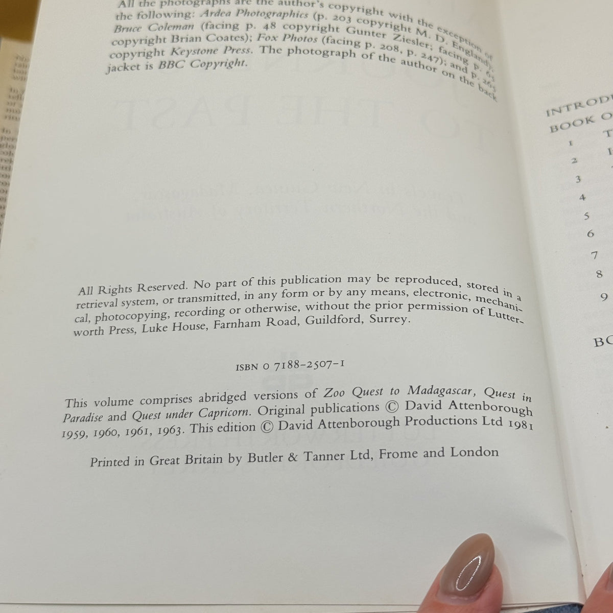 Journeys to the Past by David Attenborough 1981