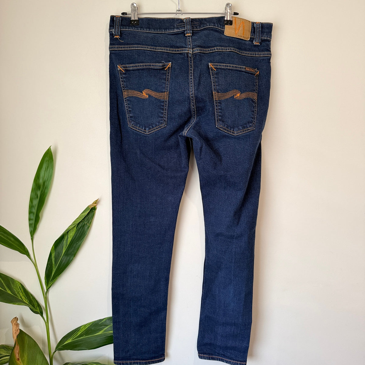 Nudie Jeans Co Dark Wash Jeans Size 36/32 | Waist 90cm