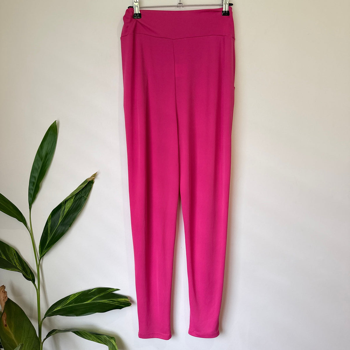 Eleonora Amadei Pink Tapered Pants Size S | Waist 66cm