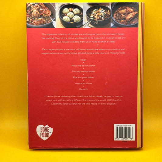 1001 One Pot, Casseroles, Soups and Stews by Love Food