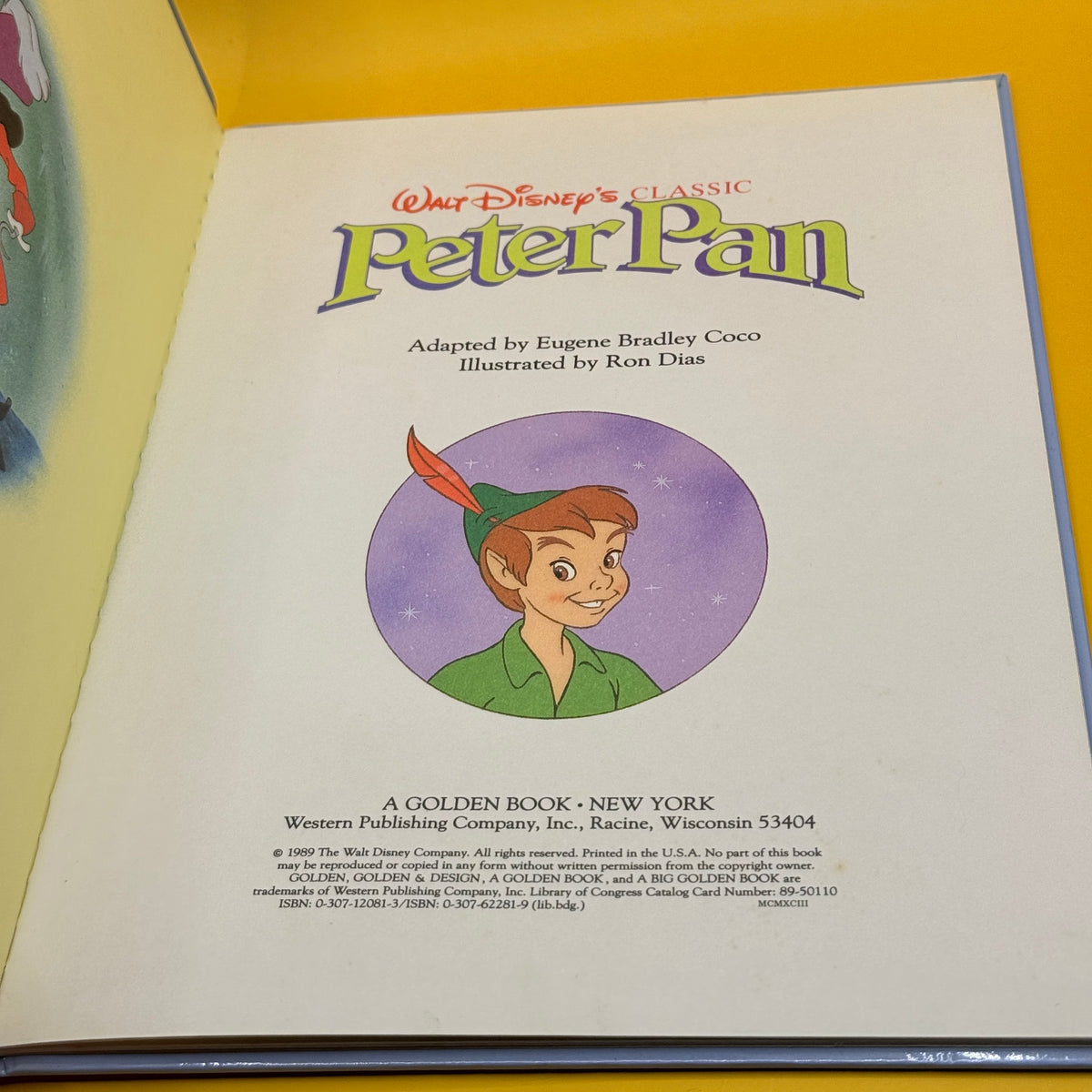 Walt Disney’s Classic Peter Pan by Eugene Bradley Coco