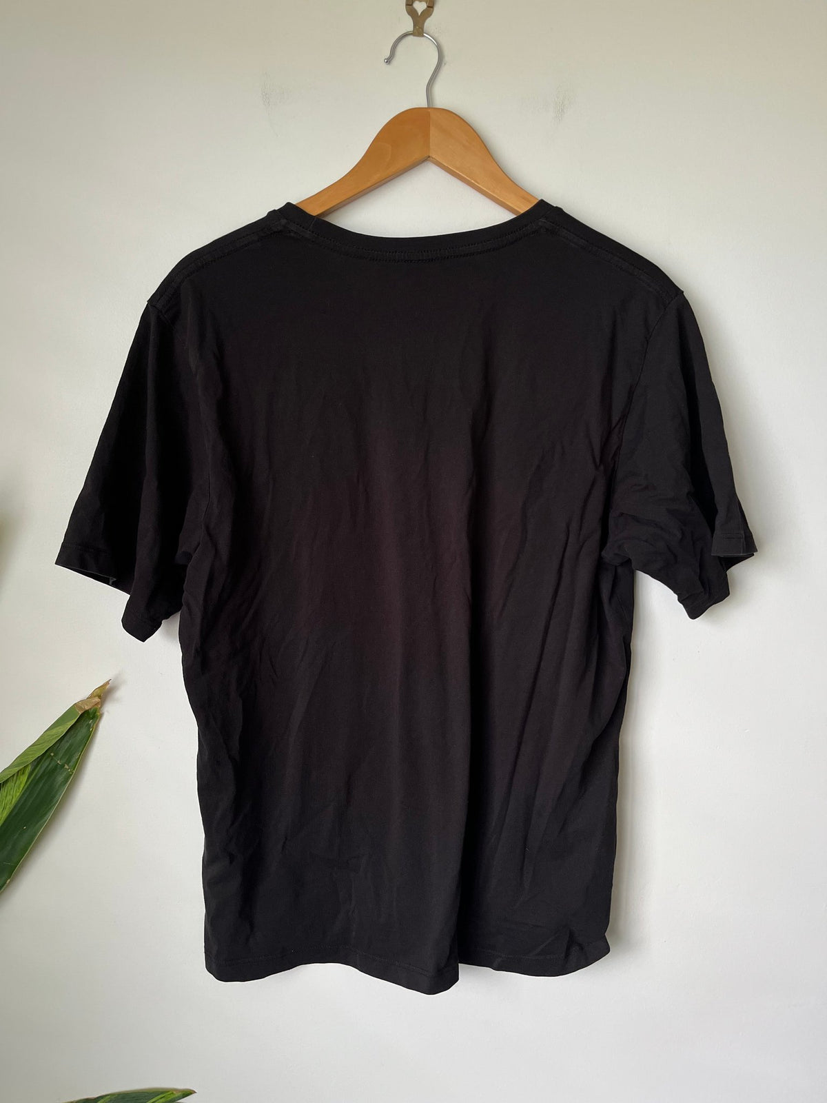 Huffer Black HFR Logo Boxy Tee Size 14