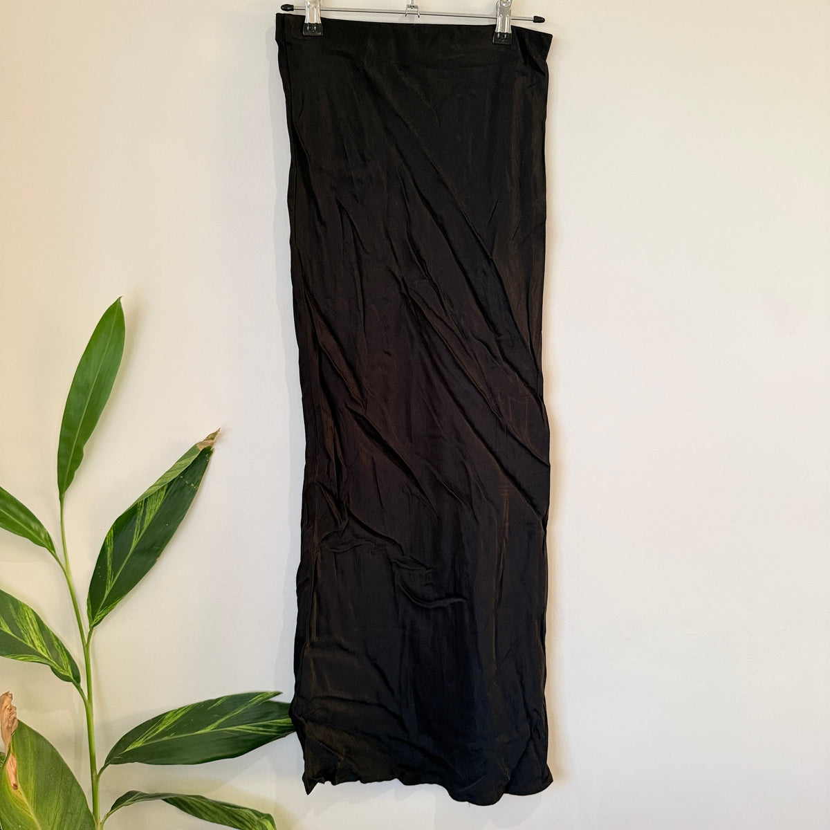 Glassons Black Maxi Skirt Size 8