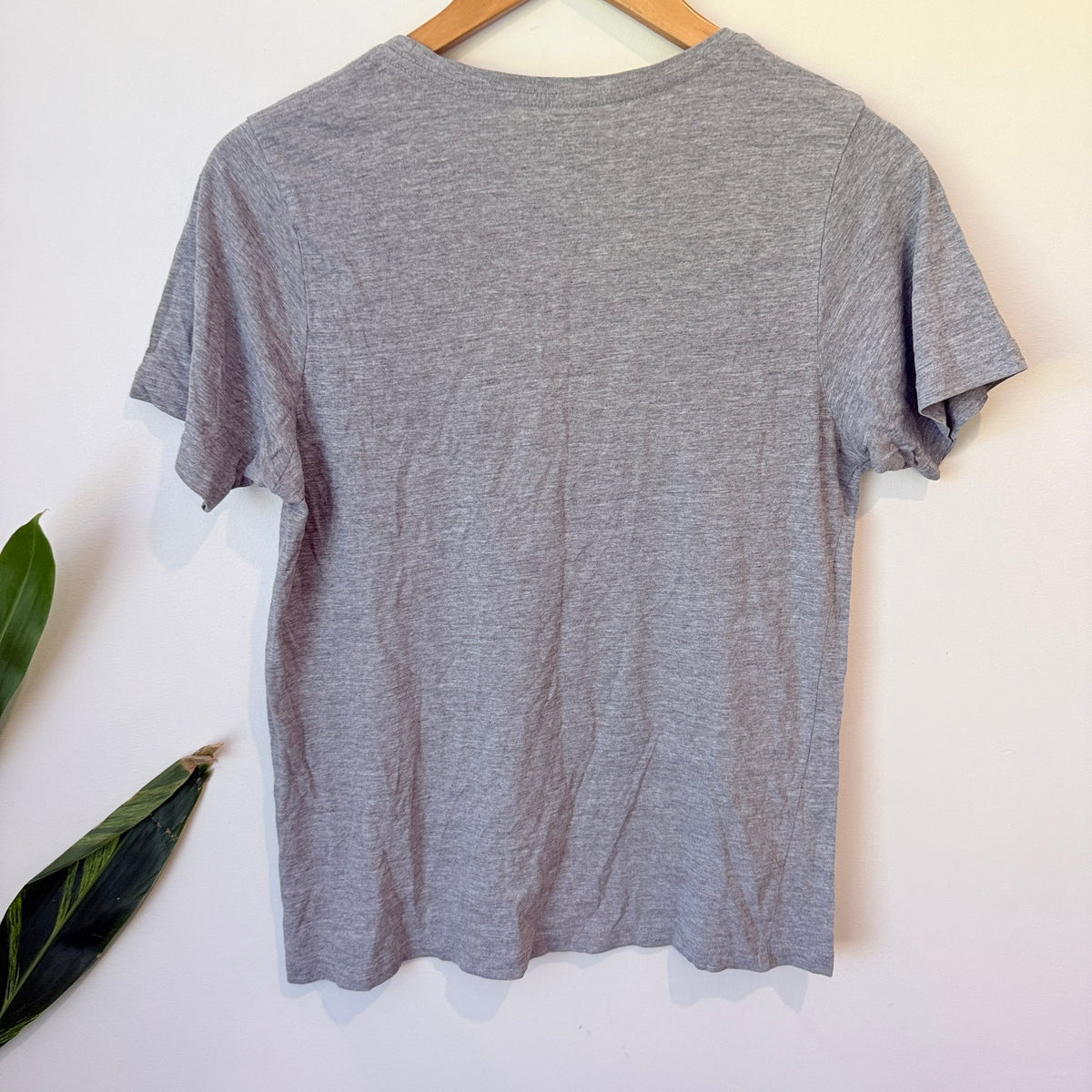 Huffer Grey Marl 1997 Logo Tee Size 8