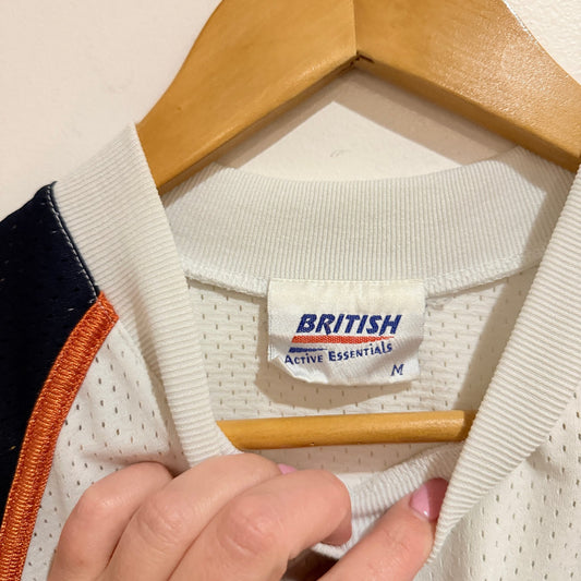 British Active Essentials Size M Mesh Sports Top