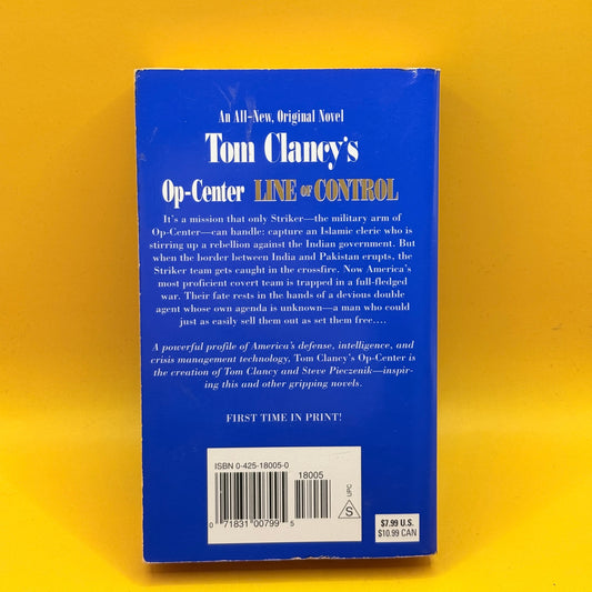 Tom Clancy’s Op-Center: Line of Control by Jeff Rovin