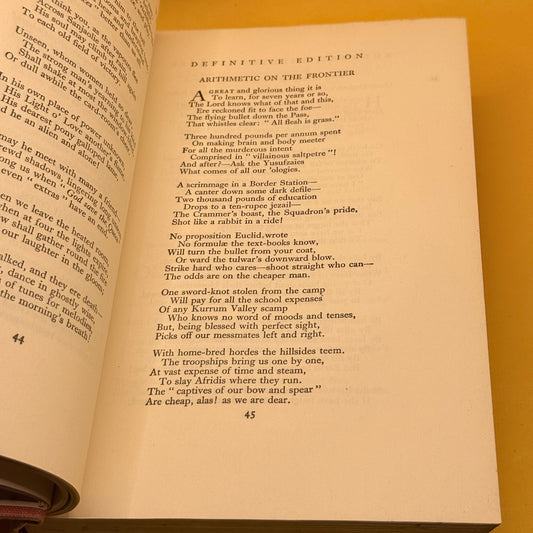 Rudyard Kipling’s Verse: Definitive Edition by Rudyard Kipling