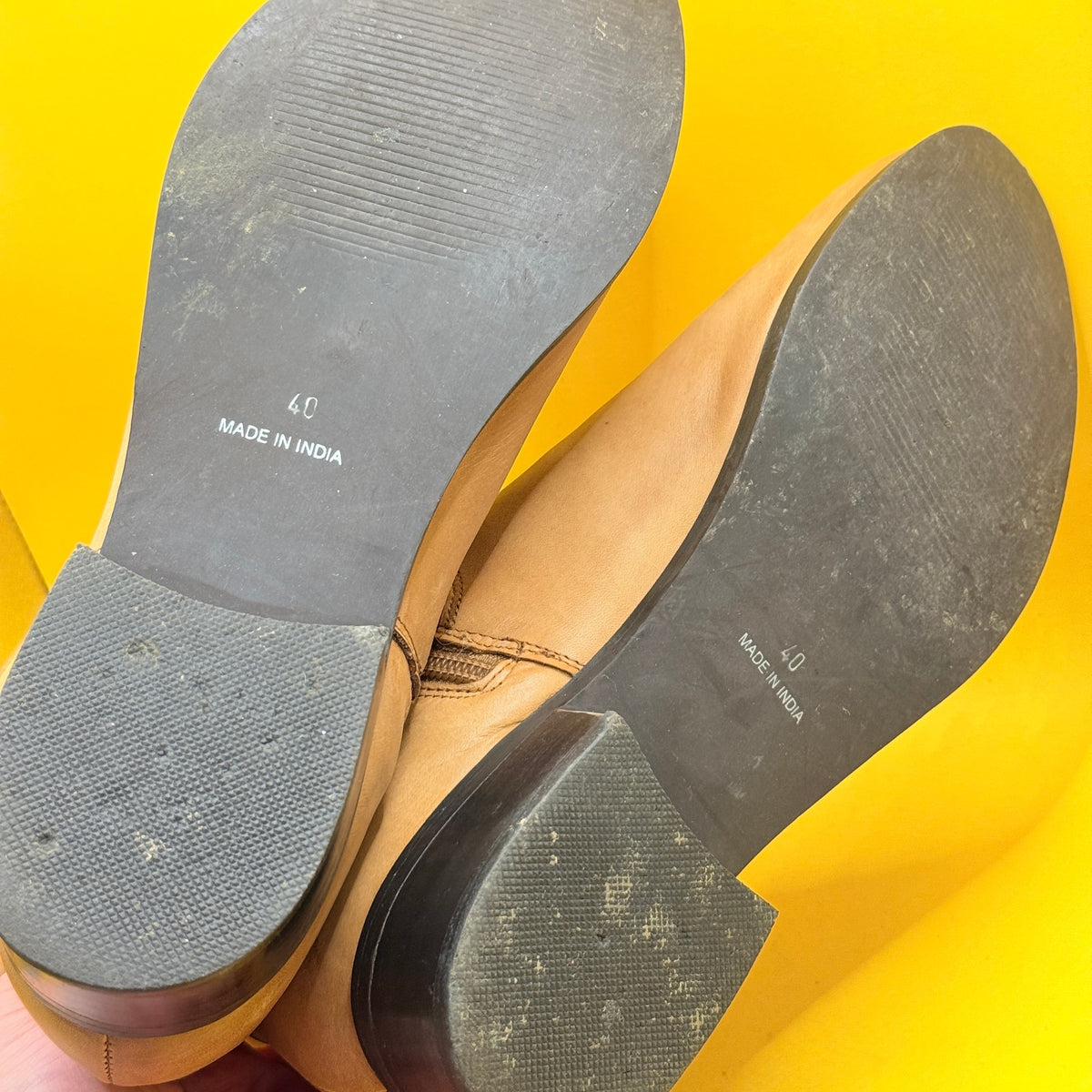 Carvela Tan Ankle Boots - Size 40