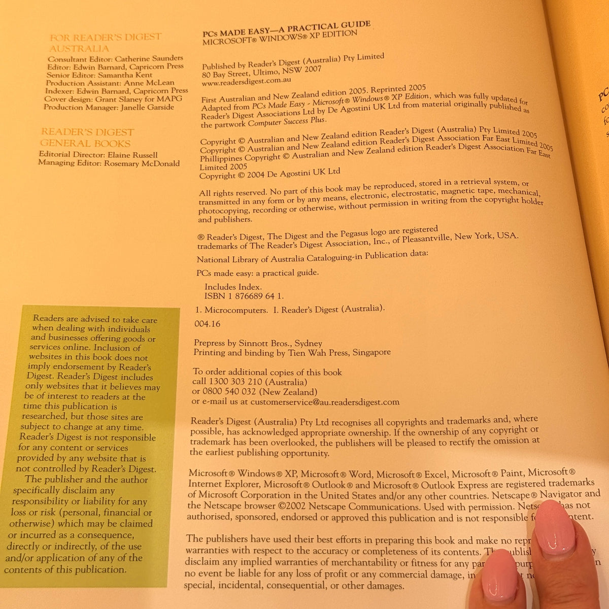PCs Made Easy: A Practical Guide (Windows XP Edition) by Reader's Digest