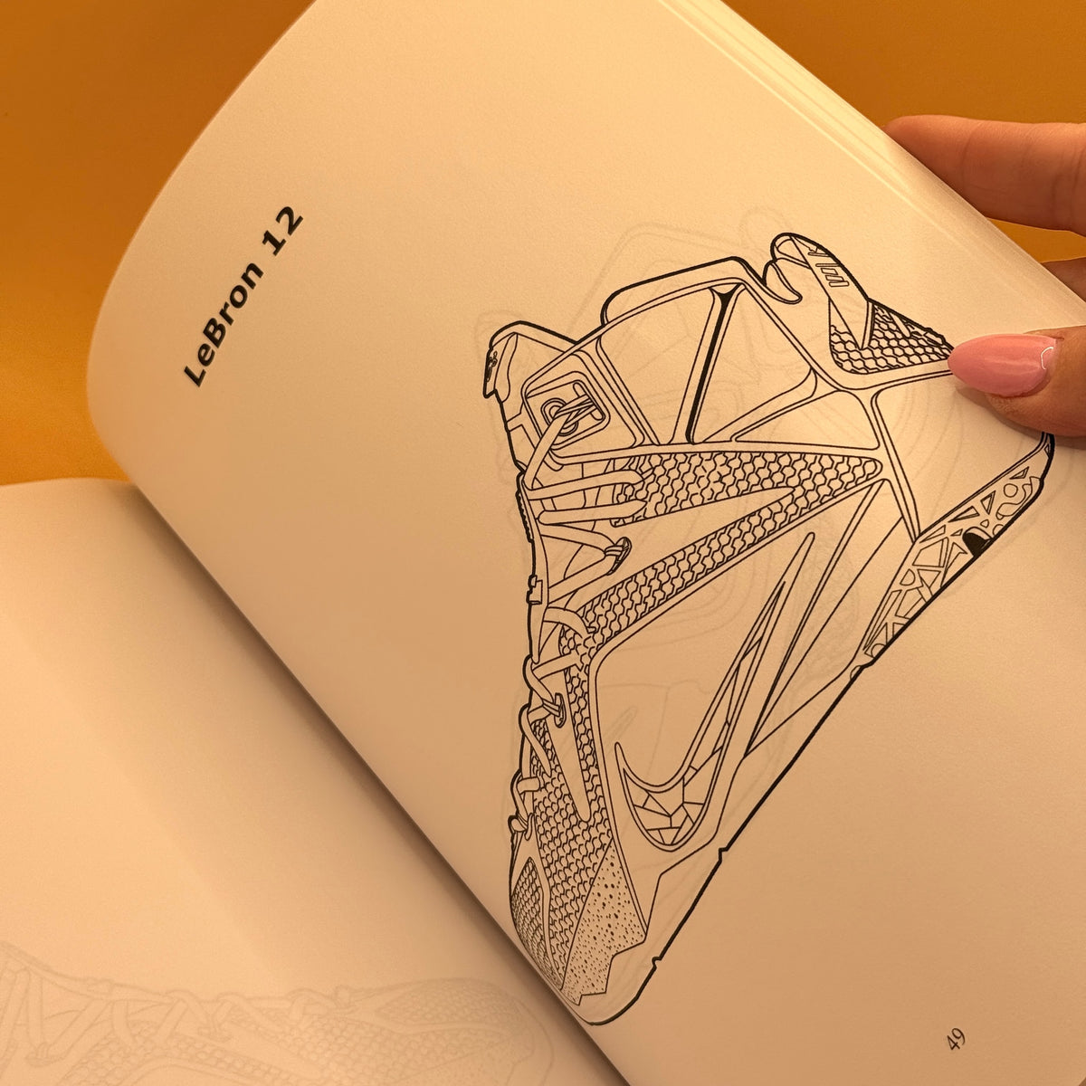 King James Coloring Book - LeBron Sneakers by DaVinci