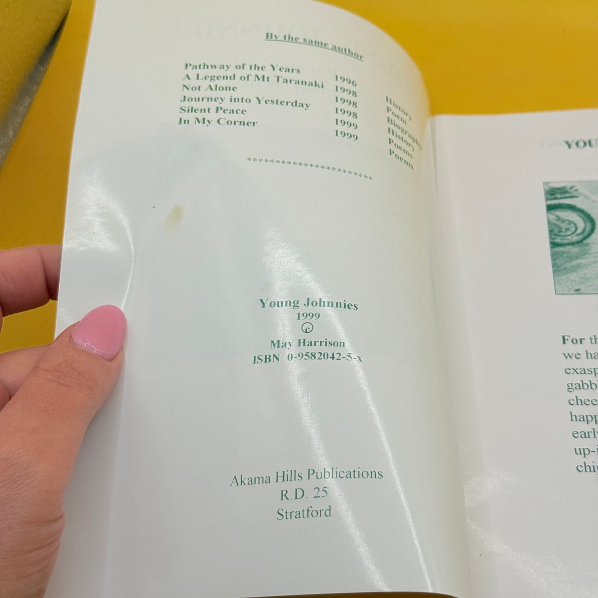 Young Johnnies: Poems by May Harrison