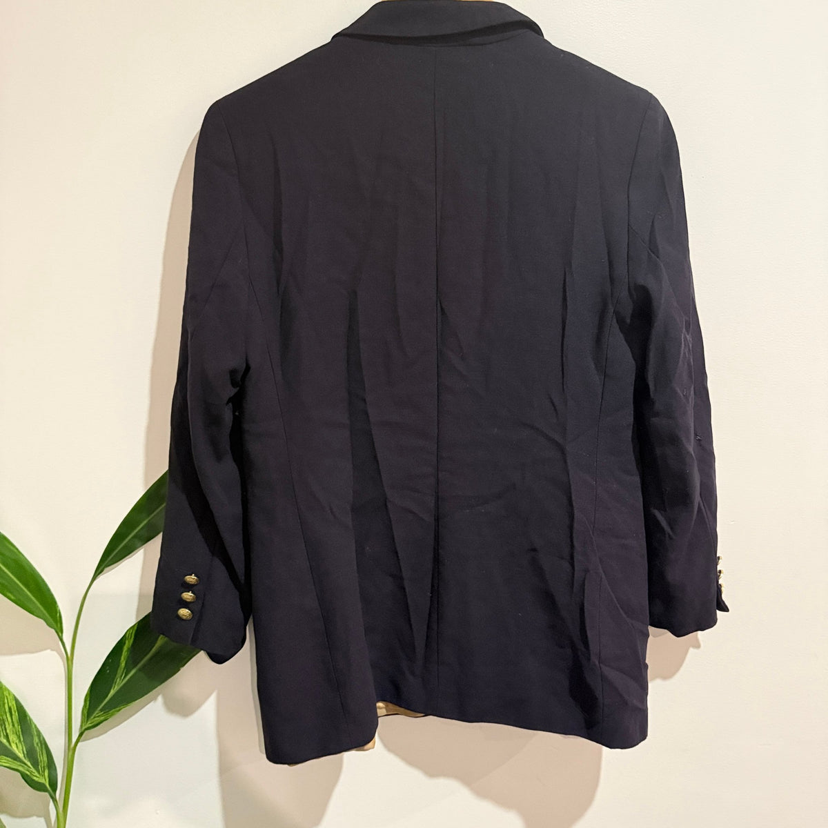 Marks & Spencer Size 12 Petite Wool Double Breasted Blazer