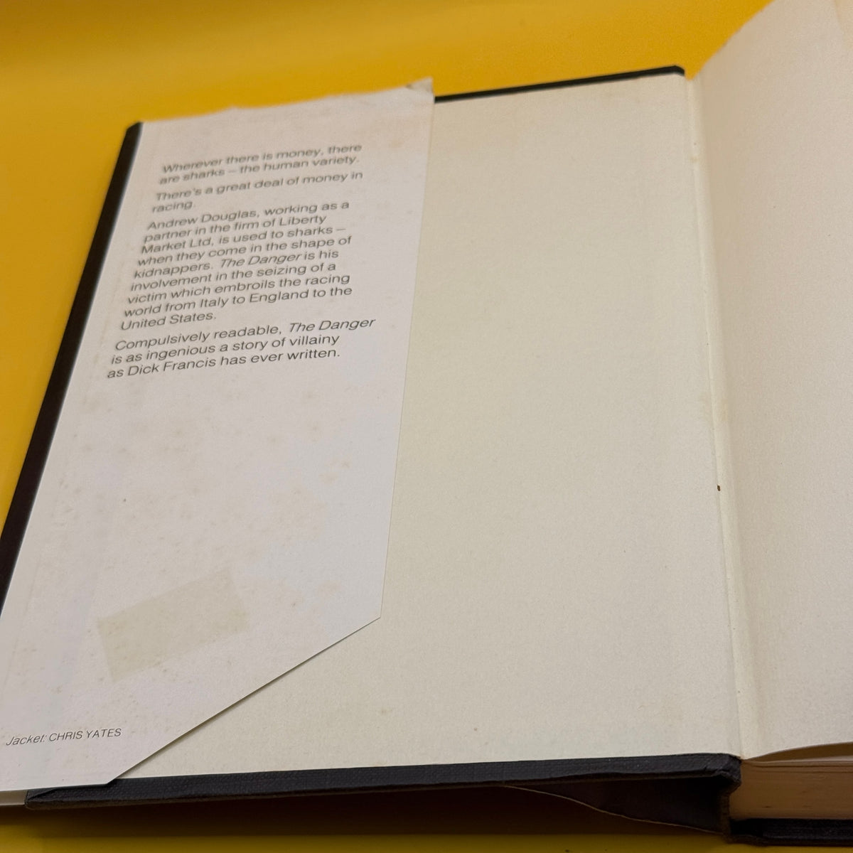 The Danger by Dick Francis - 1983