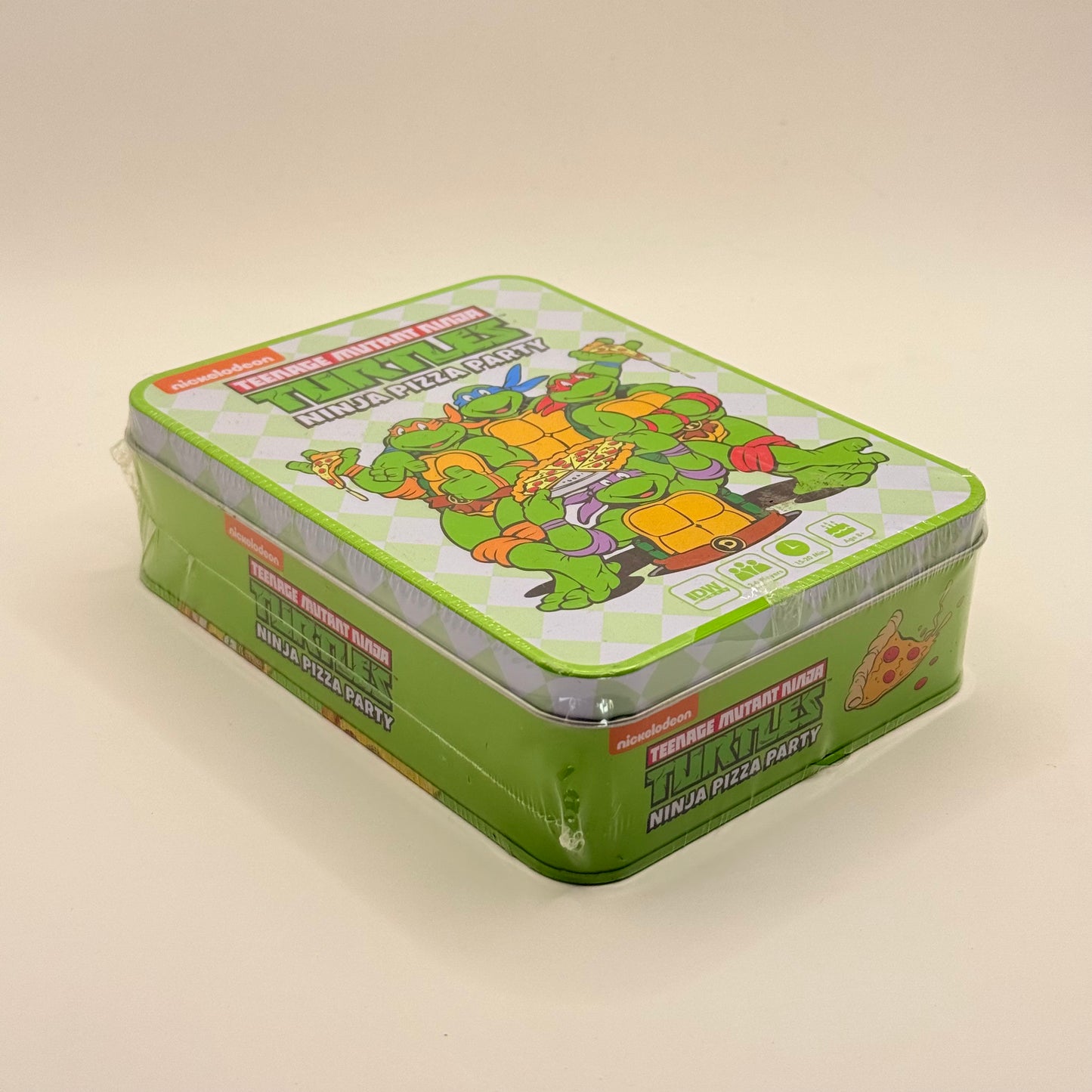 Teenage Mutant Ninja Turtles Ninja Pizza Party Card Game Tin