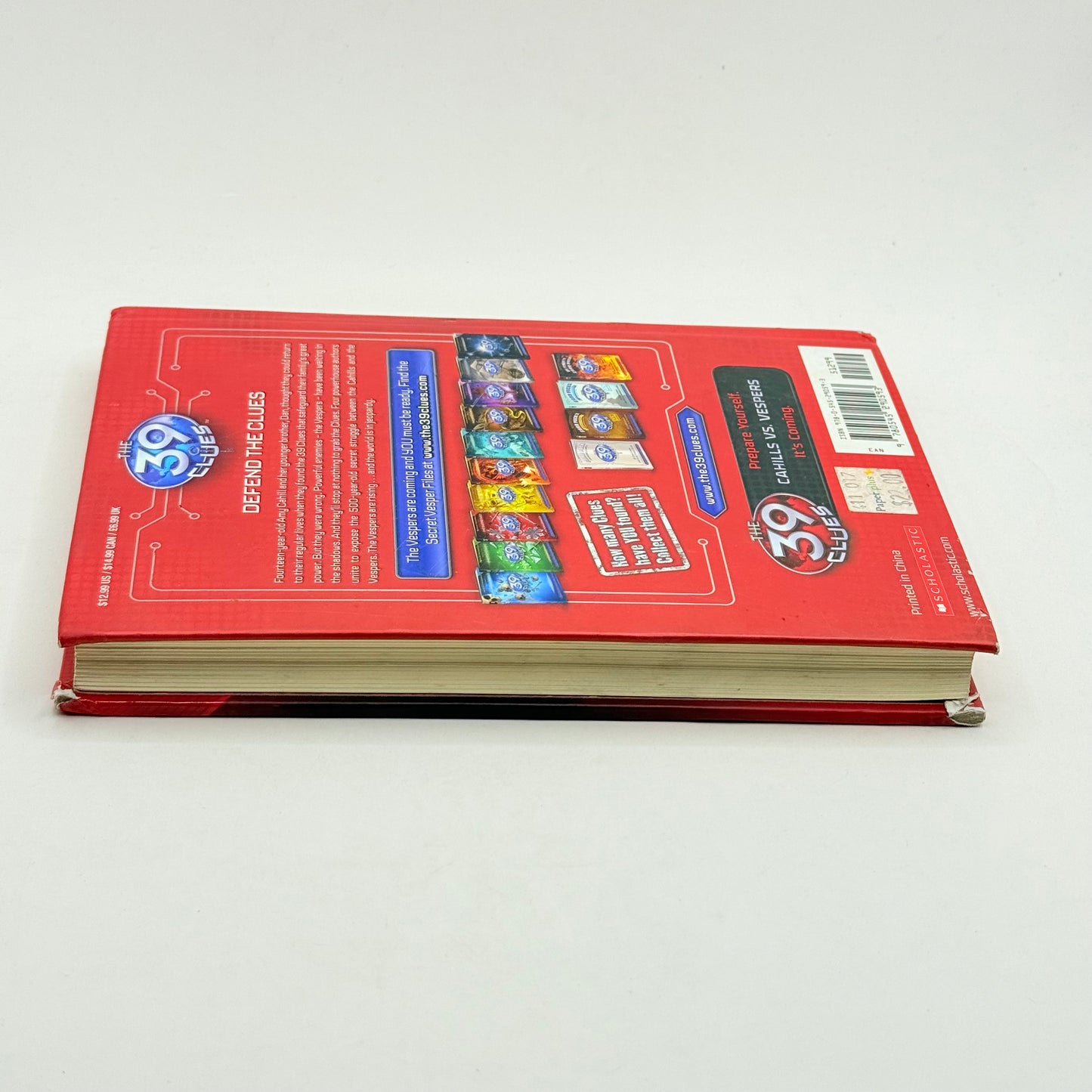 The 39 clues book 11: vespers rising by rick riordan peter lerangis gordon korman jude watson - print books condition: