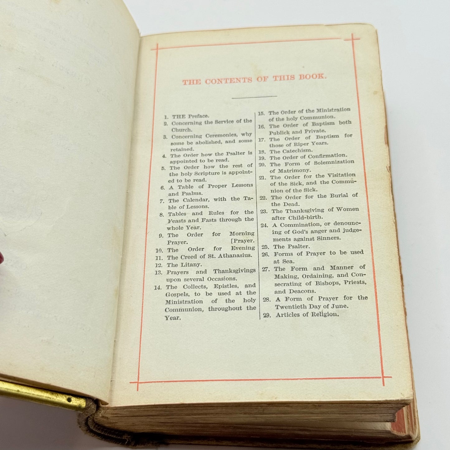 The Book of Common Prayer - Oxford University Press, Year Unknown