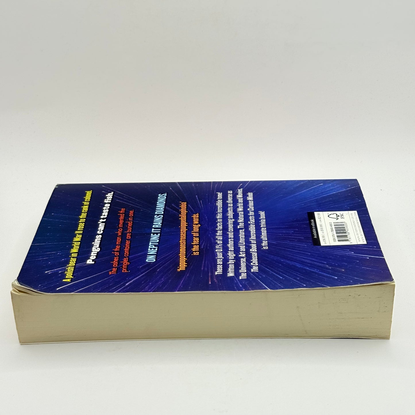 The colossal book of incredible facts for curious minds by nigel henbest simon brew sarah tomley - print books