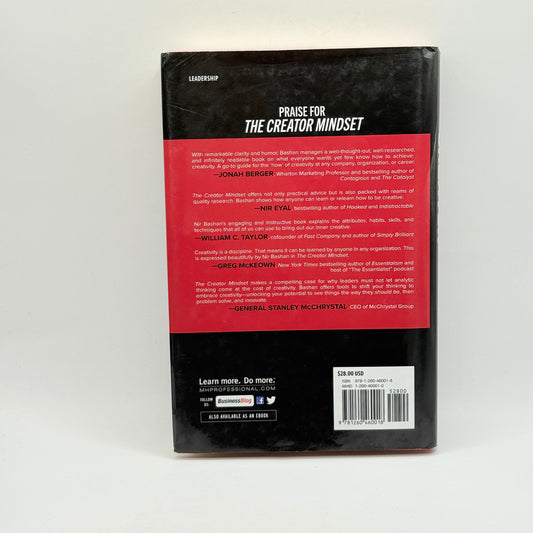 The Creator Mindset by Nir Bashan