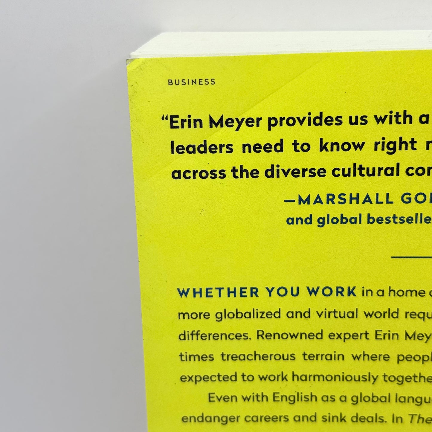 The Culture Map by Erin Meyer